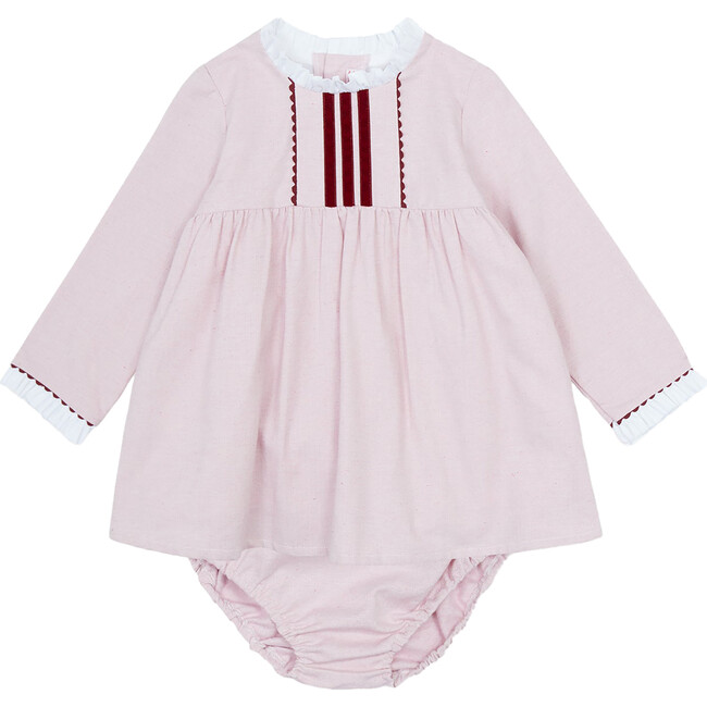 Rosita Baby Girl Set, Pink - Mixed Apparel Set - 1
