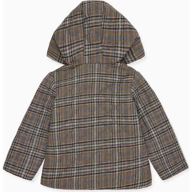 Olfo Check Jacket, Brown - Jackets - 3
