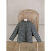 Olfo Check Jacket, Brown - Jackets - 4