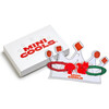 Fox Mushroom Hairclips, Red - Hair Accessories - 3