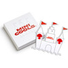 Mushroom Earrings, Red - Earrings - 3