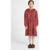 Valeria Dress, Rosewood - Dresses - 2