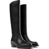 Women's Bonnie Leather Boots, Black - Boots - 2