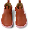 Peu Cami Leather Ankle Boots, Medium Red And Pink - Booties - 1 - thumbnail