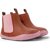 Peu Cami Leather Ankle Boots, Medium Red And Pink - Booties - 2