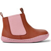 Peu Cami Leather Ankle Boots, Medium Red And Pink - Booties - 3