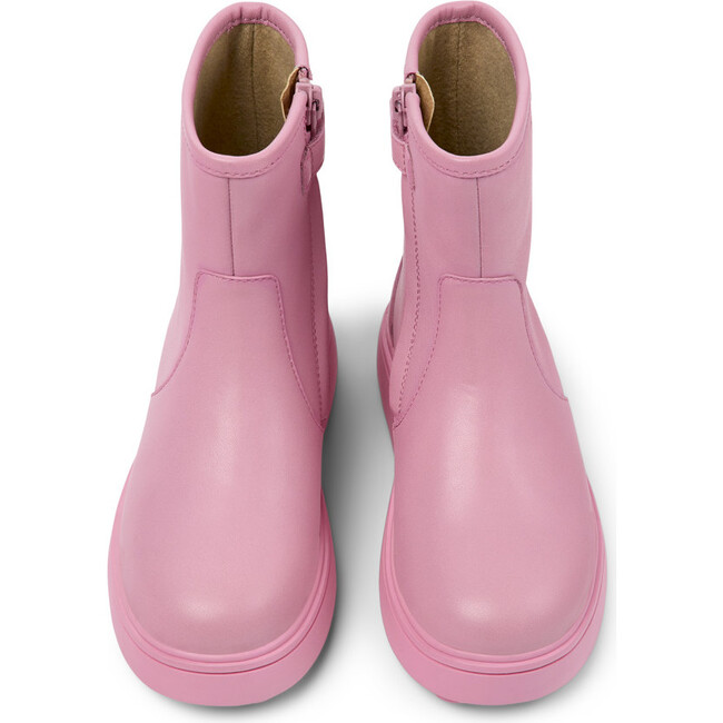 Norte Leather Ankle Boots, Medium Pink