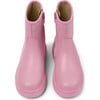 Norte Leather Ankle Boots, Medium Pink - Booties - 1 - thumbnail