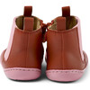 Peu Cami Leather Ankle Boots, Medium Red And Pink - Booties - 5