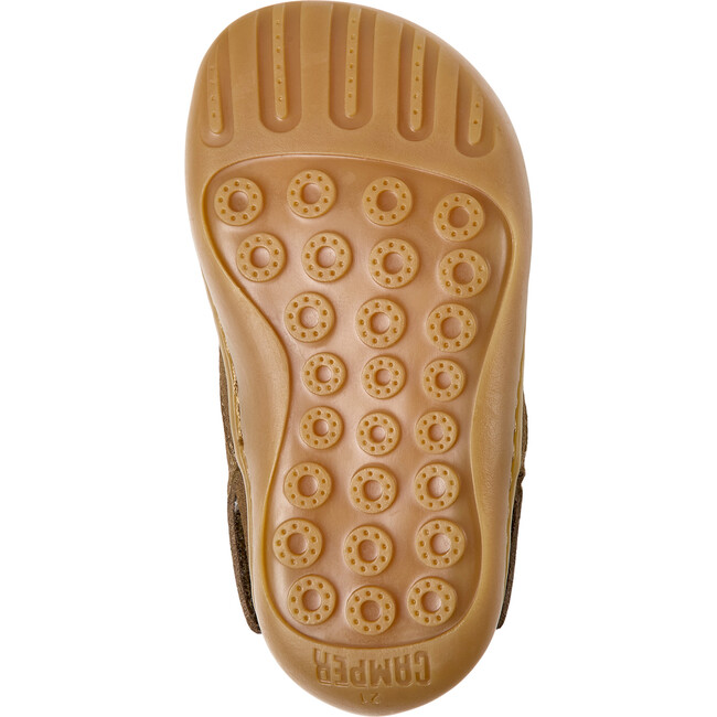 Peu Cami Twins Fur Inslole And Leather Nubuck Ankle Boots, Medium Brown - Booties - 4