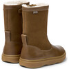 Kiddo Suede Leather Nubuck Boots, Medium Brown - Boots - 4