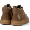 Brutus Lace Leather Ankle Boots, Medium Brown - Booties - 5