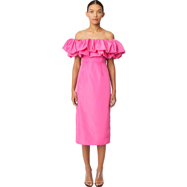 Women's Viola Dress, Malibu Pink