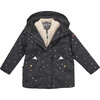 'Wïld' 3-In-1 Raincoat, Northern Star / Shortbread Sherpa - Puffers & Down Jackets - 1 - thumbnail