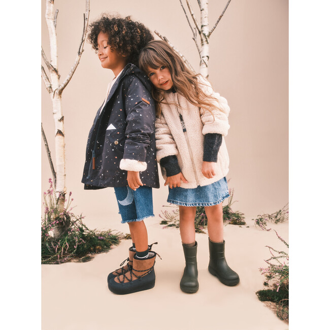 'Wïld' 3-In-1 Raincoat, Northern Star / Shortbread Sherpa - Puffers & Down Jackets - 2
