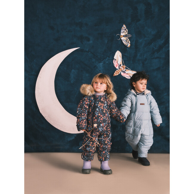 Floral Nightscape Onesie - Snowsuits - 4