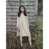 Lurex Check Peter Pan Collar Dress, Black & White - Dresses - 4
