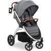 Uptown Deluxe Urban Stroller, Melange Grey - Single Strollers - 1 - thumbnail