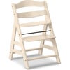 Alpha+ Grow Along Adjustable Beechwood Wooden High Chair Seat + 5-Point Harness & Bumper Bar, Vanilla - Highchairs - 11