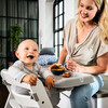 Alpha Removable Non-Slip High Chair Table Tray With Adjustable Depth, Grey - Highchairs - 2