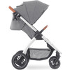 Uptown Deluxe Urban Stroller, Melange Grey - Single Strollers - 3