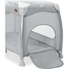 Play N Relax Center Complete Baby Set, Quilted Grey - Travel Cribs - 4