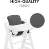 Alpha Highchair Pad Cosy Select Seat Cushion Jersey, Charcoal - Highchairs - 4