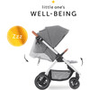 Uptown Deluxe Urban Stroller, Melange Grey - Single Strollers - 5