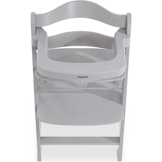 Alpha Removable Non-Slip High Chair Table Tray With Adjustable Depth, Grey - Highchairs - 5