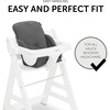 Alpha Highchair Pad Cosy Select Seat Cushion Jersey, Charcoal - Highchairs - 7