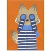 Fox Graphic T-Shirt, Orange - T-Shirts - 3