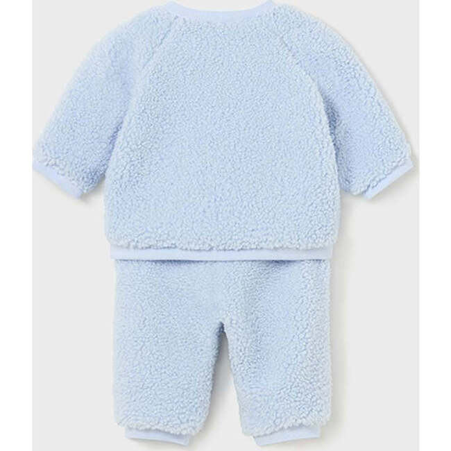 Teddy Applique Outfit, Blue - Mixed Apparel Set - 4