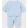 Teddy Applique Outfit, Blue - Mixed Apparel Set - 4