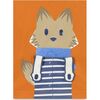 Fox Graphic T-Shirt, Orange - T-Shirts - 4