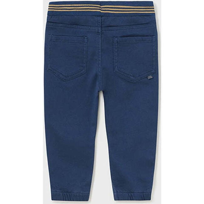 Drawstring Jogger Pants, Blue - Pants - 3