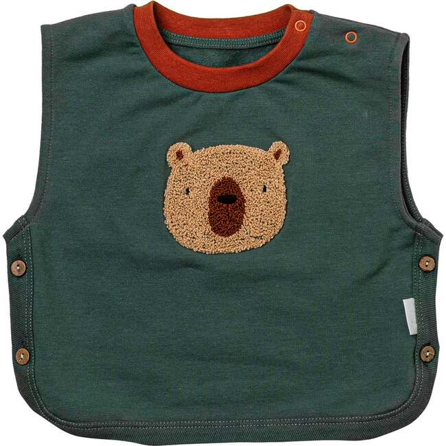 Teddy Graphic Vest, Green