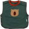 Teddy Graphic Vest, Green - Vests - 1 - thumbnail