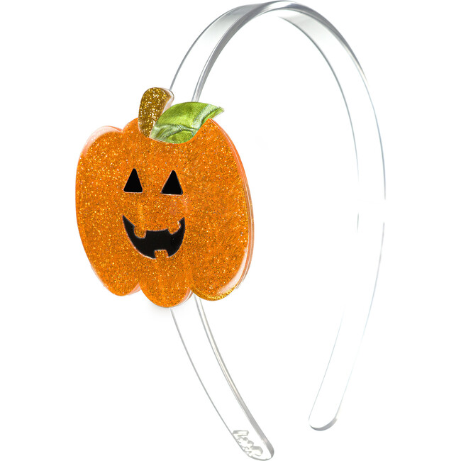 Pumpkin Glitter Orange Headband