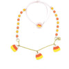 Candy Corn Necklace - Necklaces - 1 - thumbnail