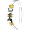 Celestial Glitter Star & Moon Headband - Headbands - 1 - thumbnail