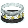 Celestial Glitter Star & Moon Bracelet Set - Bracelets - 1 - thumbnail