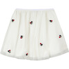 Hand Embroidered Floral Tutu Skirt - Skirts - 1 - thumbnail