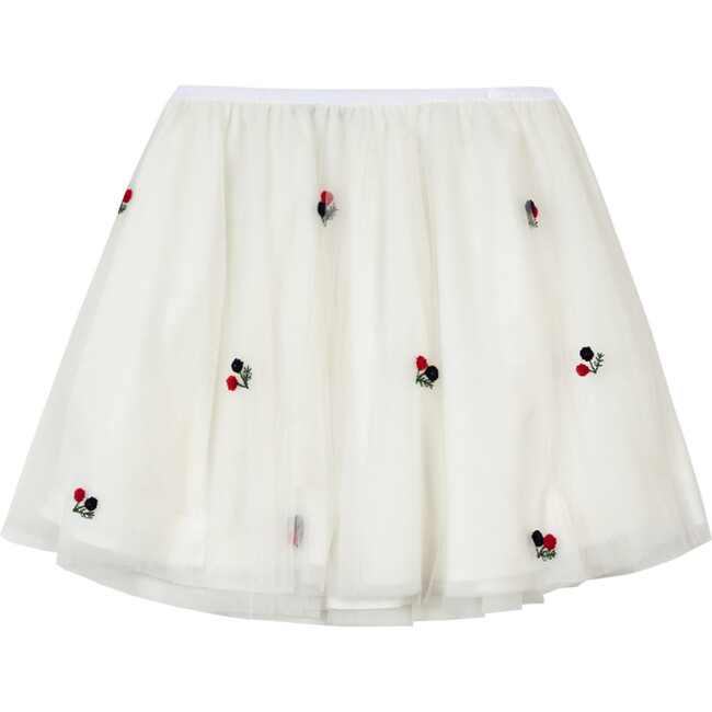 Hand Embroidered Floral Tutu Skirt - Skirts - 2