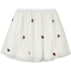 Hand Embroidered Floral Tutu Skirt - Skirts - 2