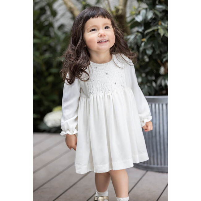 Velvet Sparkle Baby Dress - Dresses - 2