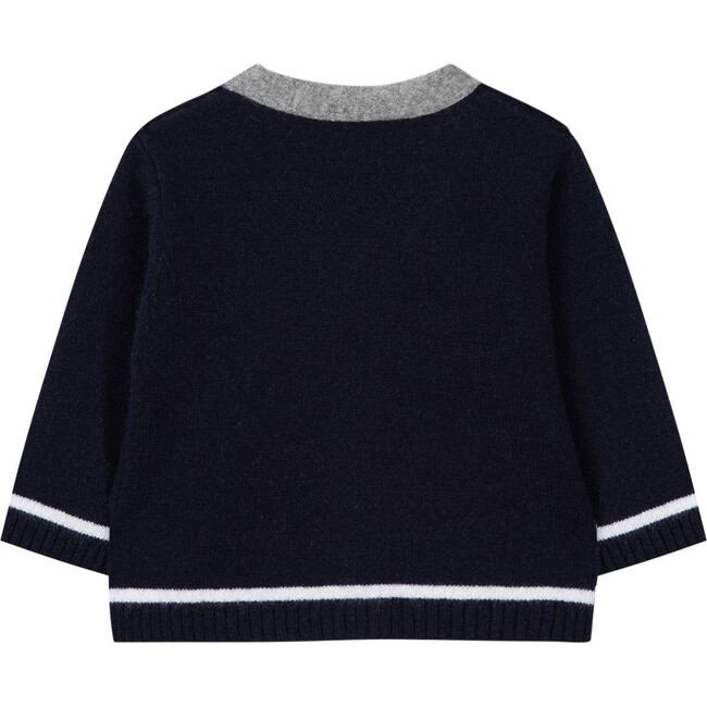 Marine Cashmere Baby Cardigan - Sweaters - 2