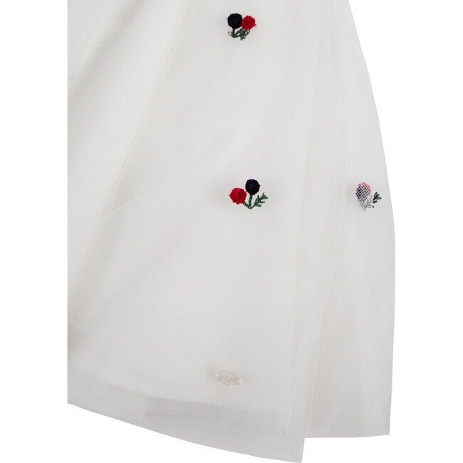 Hand Embroidered Floral Tutu Skirt - Skirts - 3