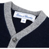 Marine Cashmere Baby Cardigan - Sweaters - 3