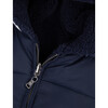 Marine Reversible Puffer Baby Jacket - Coats - 4