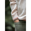 Retro Contrast Beige Cardigan - Sweaters - 5